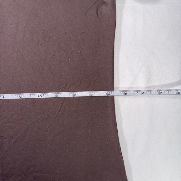 Light Brown Fitted Baby Tee Size Medium H&M Basic - Picture 4 of 8